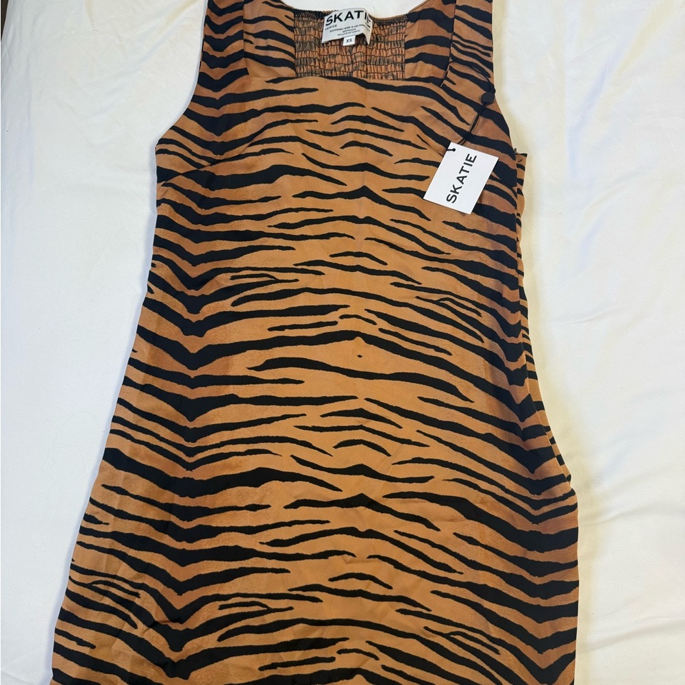 SKATIE Tiger Print Dress